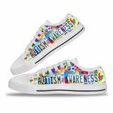 Chaussures basses de sensibilisation à l'autisme 0921
