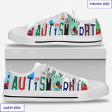 Autism RBT - Autism Awareness Low Top Shoes 0921