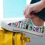 Autism RBT - Autism Awareness Low Top Shoes 0921