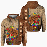 Sois toi-même - Sweat à capuche et legging personnalisés pour la sensibilisation à l'autisme