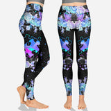 J'aime l'autisme - Sweat à capuche et legging personnalisés pour sensibiliser le public