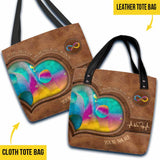 A Big Piece Of My Heart - Autism Awareness Personalized Tote Bag