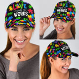 Love Needs No Words - Autism Awareness Cap