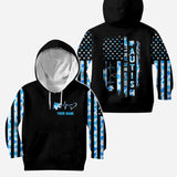 It's Okay To Be Different - Personalized Autism Awareness Hoodie and Leggings