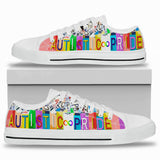 Fierté Autiste - Chaussures basses de sensibilisation à l'autisme