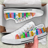 Fierté Autiste - Chaussures basses de sensibilisation à l'autisme