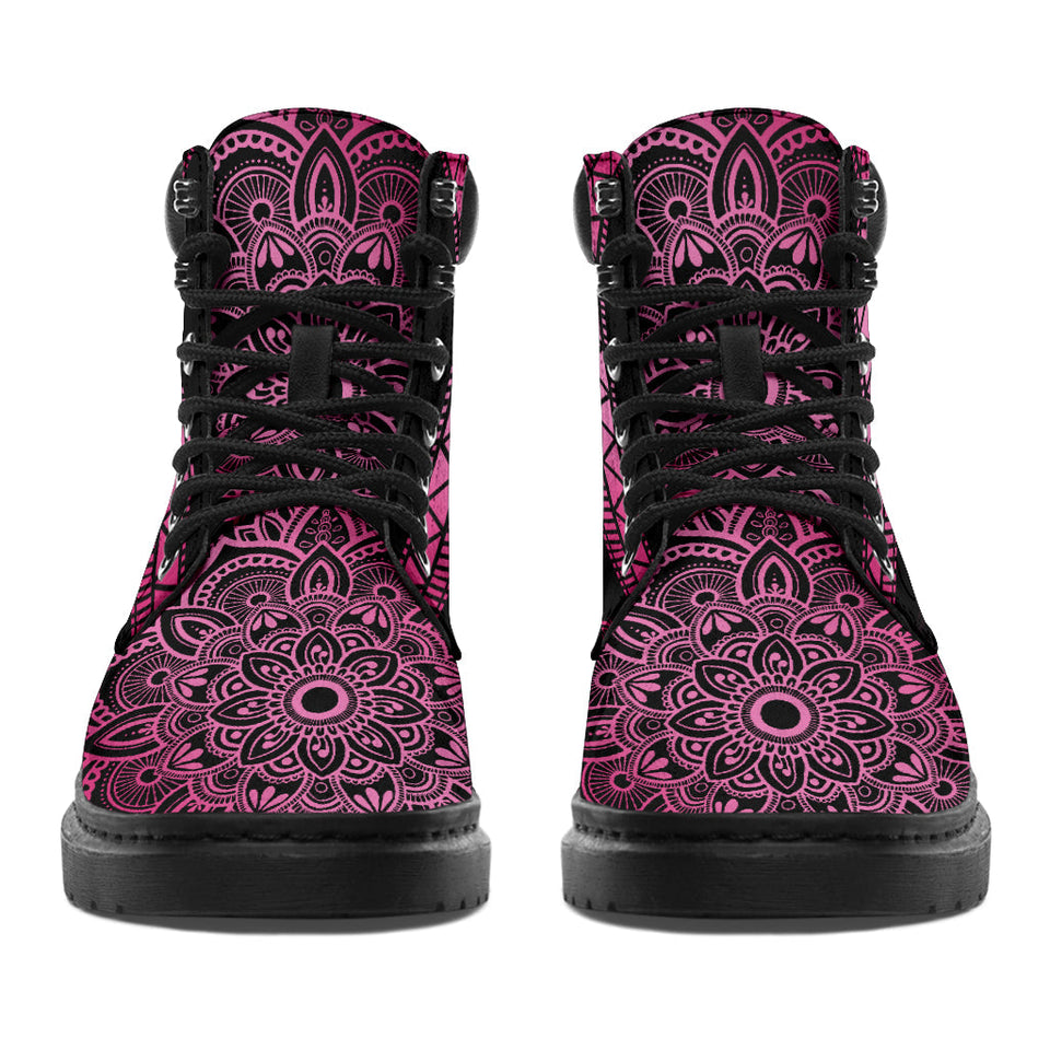 Bottes toutes saisons Dragonfly Faith Hope Love Sensibilisation au cancer du sein 0622