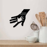 Never Give Up - Autism Acceptance Cut Metal Signs