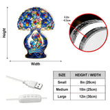 Veilleuse LED acrylique personnalisée « Maman Forte » : le cadeau idéal pour maman ! Sensibilisation à l’autisme.