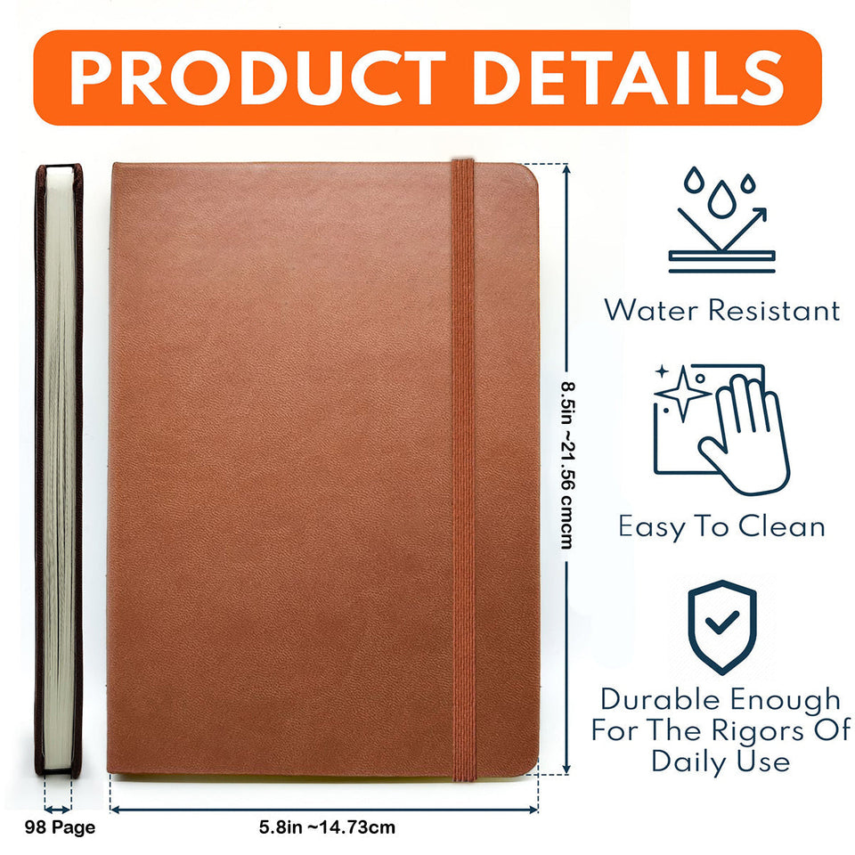 Memorial Gift For Lost Of Loved Ones - Personalized Memorial Leather Journal