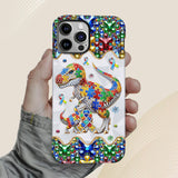 Strong Mama - Personalized Autism Awareness Full Print Phone Case