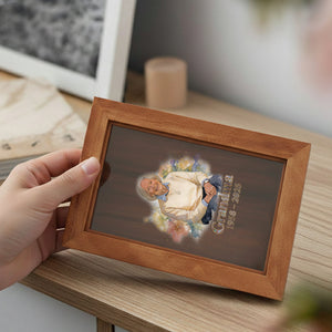 Custom From Any Photo - Personalized Memorial Wooden Box