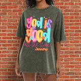 Dieu est bon - T-shirt chrétien personnalisé