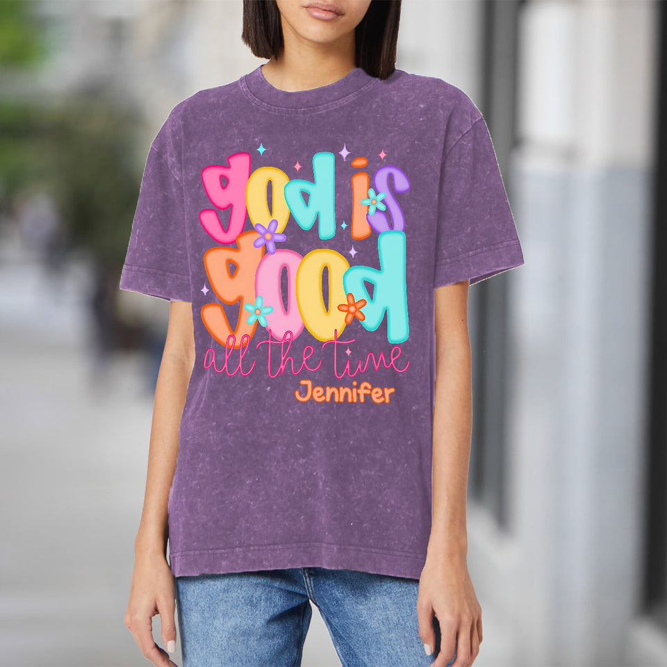 Dieu est bon - T-shirt chrétien personnalisé