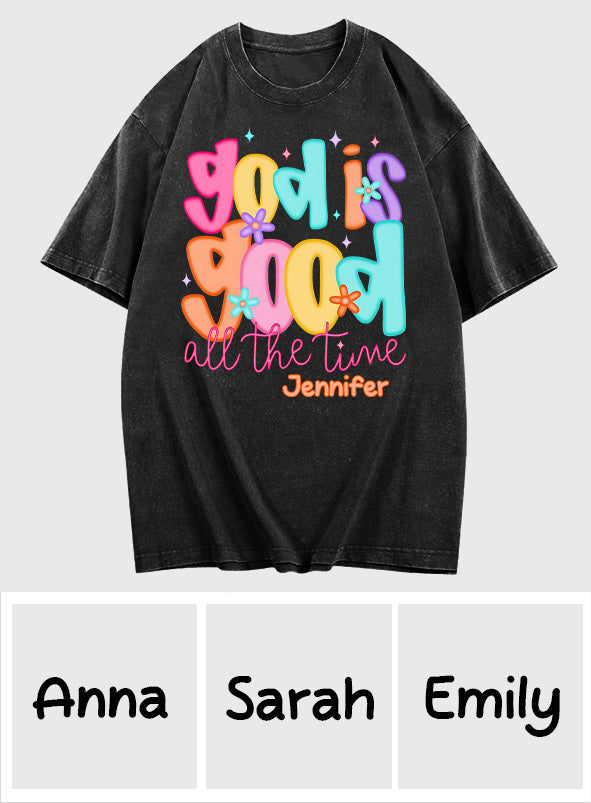 Dieu est bon - T-shirt chrétien personnalisé