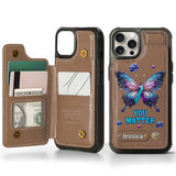 You Matter - Personalized Suicide Prevention Wallet Phone Case