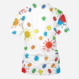 Accept Love Understand Autism Awareness Kids - Personalized Autism Awareness All Over Shirt