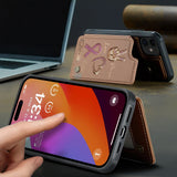 Peace Love Cure - Personalized Breast Cancer Awareness Wallet Phone Case