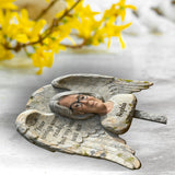Tes ailes étaient prêtes, mais mon cœur ne l'était pas - Plaque commémorative personnalisée en acrylique pour jardin