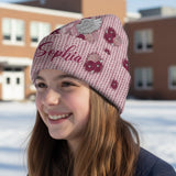 Nous portons du rose - Bonnet personnalisé pour la sensibilisation au cancer du sein