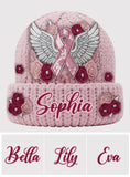 Nous portons du rose - Bonnet personnalisé pour la sensibilisation au cancer du sein