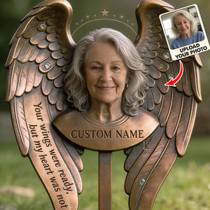 Toujours dans nos pensées - Plaque commémorative personnalisée en acrylique pour jardin / Panneau en acrylique