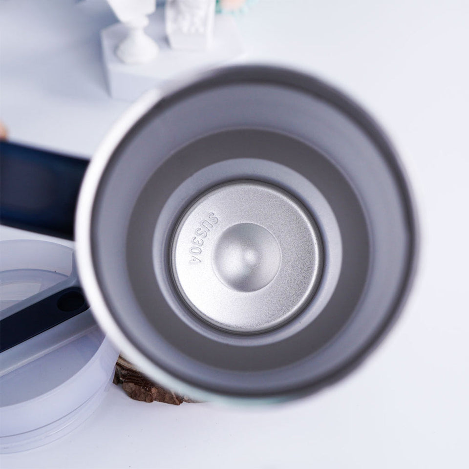 Breast Cancer Awareness - Personalized Breast Cancer Awareness Tumbler With Handle