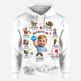 Autism Christian - Personalized Autism Awareness All Over Shirt