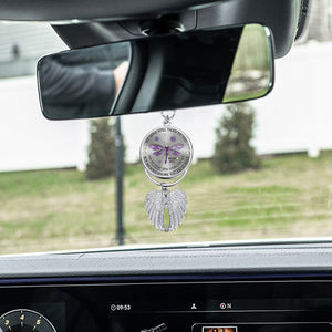 Dragonfly My Mind My Heart My Soul - Personalized Memorial Wings Ornament