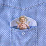 I'm Always With You - Personalized Memorial Plush Brooch