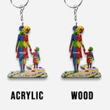 You'll Never Walk Alone - Personalized Autism Awareness Keychain