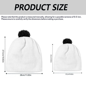 Faith Hope Love - Personalized Breast Cancer Awareness Beanie Hat
