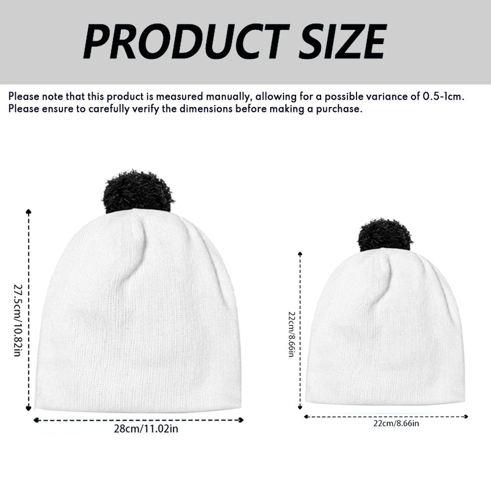 Faith Hope Love - Personalized Breast Cancer Awareness Beanie Hat