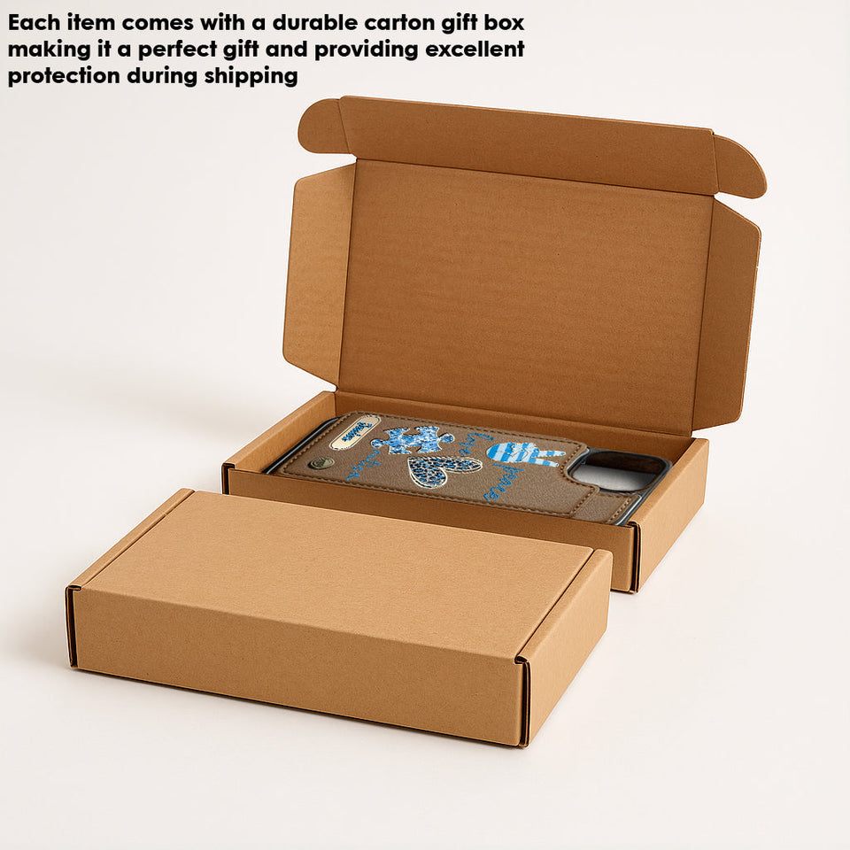 Autism Awareness - Personalized Autism Awareness Wallet Phone Case