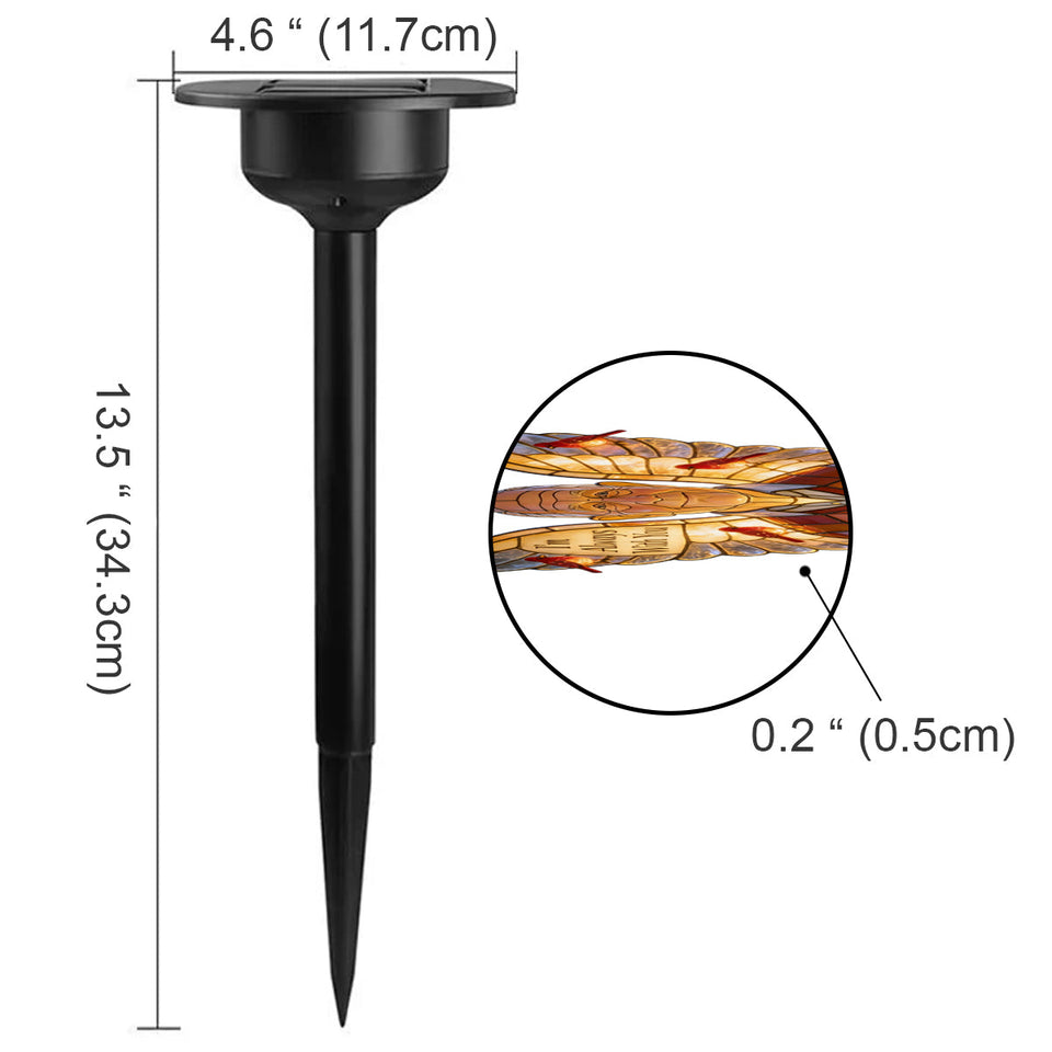 I'm Always With You Any Photo - Personalized Memorial Garden Solar Light