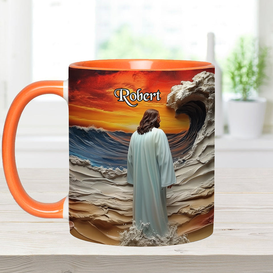 Love Jesus - Personalized Christian Accent Mug