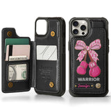 Warrior - Personalized Breast Cancer Awareness Wallet Phone Case