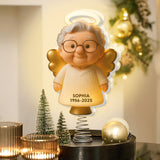 Christmas Memorial - Personalized Memorial LED Light Tree Topper