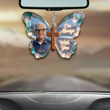 I'm Always With You - Personalized Memorial Car Ornament
