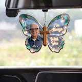 I'm Always With You - Personalized Memorial Car Ornament