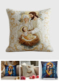 Bethlehem Starlight - Personalized Christian Throw Pillow