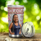 Support Breast Cancer Awareness - Personalized Breast Cancer Awareness Tumbler
