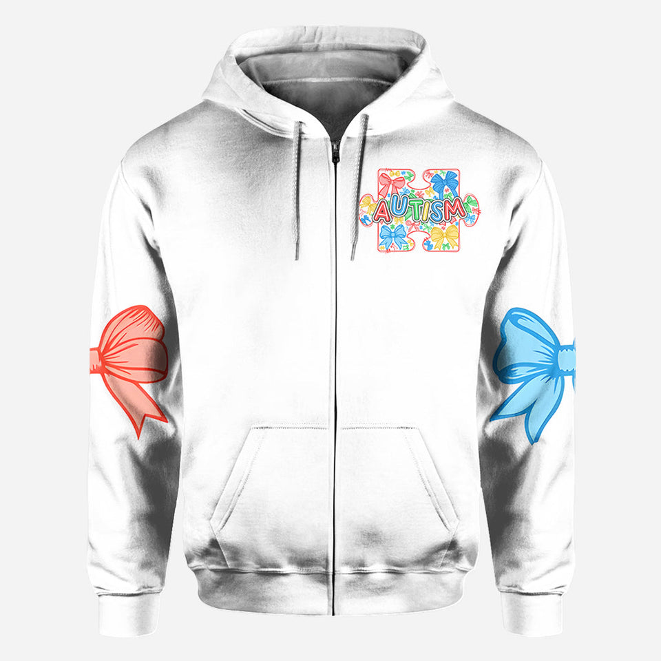 I Would Change The World For You - Autism Awareness All Over Shirt