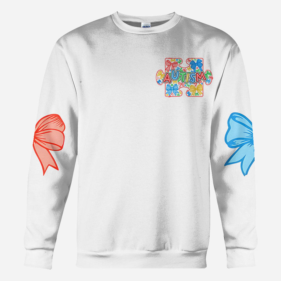 I Would Change The World For You - Autism Awareness All Over Shirt