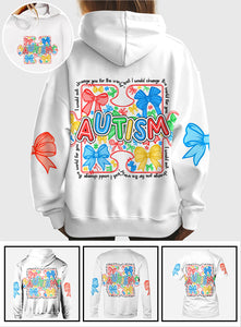 I Would Change The World For You - Autism Awareness All Over Shirt