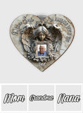 Angel Wings - Personalized Memorial Shaped Car Visor Clip