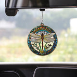 Tes souvenirs sont la lumière qui guide mon chemin - Ornement de voiture commémoratif personnalisé