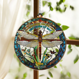 Your Memories Are The Light That Leads My Way - Personalized Memorial Window Hanging Suncatcher Ornament