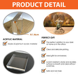 God Has You in His Arms - Personalized Memorial Custom Shaped Acrylic Plaque