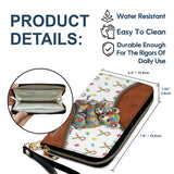 Autism Mom - Personalized Autism Awareness Leather Long Wallet
